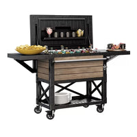 Keter Patio Cooler and beverage cart