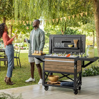 Keter Patio Cooler and beverage cart